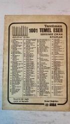 TÜRK EDEBİYATI AYLIK FİKİR VE SANAT DERGİSİ - ARALIK 1977 SAYI: 50 AHMET KABAKLI - A. YAVUZ AKPINAR - MEHMET KAPLAN - NİYAZİ YILDIRIM GENÇOSMANOĞLU - BAHTİYAR VAHABZADE (H. AHMET SCHMIEDE) - ŞERİF AKTAŞ - HALİL KARABULUT - ALTAN DELİORMAN - SADI SAMRA - YALÇIN İZBUL - M. HALİSTİN KUKUL - GÜL CELKAN (ROBERT FORST) - KEMAL ÖZPINAR - ABAY DAĞLI - VAHAP KABAHASANOĞLU - MEHDİ NÜZHET ÇETİNBAŞ - EBRU CANGÜZEL - AHMET G. ALPAT AZERBAYCAN - DİLİN CANLANDIRMA GÜCÜ - ANA - PİŞMANLIK - ROMAN SAHASINDA TAKLİT VE BÜYÜK SANATKÂR SORUNU - TAM TAKIM EKSİKSİZ 52 SAYFA