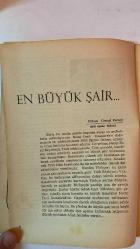 TÜRK EDEBİYATI AYLIK FİKİR VE SANAT DERGİSİ - MAYIS 1980 SAYI: 81 (ÖZEL NECİP FAZIL ARMAĞANI) NECİP FAZIL KISAKÜREK - SEVİNÇ ÇOKUM - SÜLEYMAN YALÇIN - RECEP DOKSAT - ORHAN EMİN BİLGİÇ - TAHİR KUTSİ MAKAL - TAHA - MUHİTTİN NALBANTOĞLU - A. GAFFAR - AHMET KABAKLI - AYHAN SONGAR - CEMAL FERSOY - M. ŞEVKET EYGI - TAŞKIN NECİP FAZIL OLAYI - EN BÜYÜK ŞAİR - TOHUM PİYESİNDEN “MAKİNA VE RUHÇULUK” - BENİM GÖZÜMLE NECİP FAZIL - TAM TAKIM EKSİKSİZ 52 SAYFA