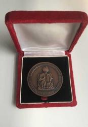 Kanuni Süleyman Sergisi bronz Madalyon