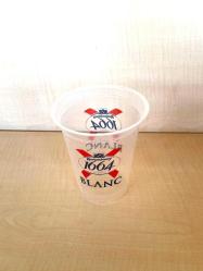 0.3L 12 ADET BLANC BİRA BARDAĞI PLASTİK BİRA BARDAĞI