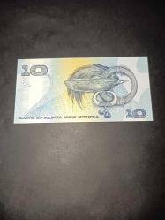 Çil Hibrit Banknot (Papua Yeni Gine 10 Kina)