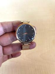 Antika Şömine Saati Pirinç Saat Pilli Saat Sorunsuz