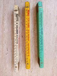 Vintage Metre 3lü / Alman marka