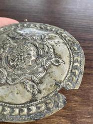 Osmanlı tepelik gümüş el işi imalat kültürel eser