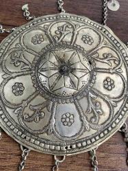 Osmanlı gümüş tepelik kültürel değer el işi koleksiyonluk