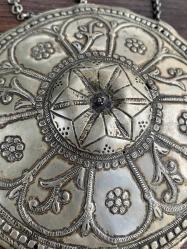 Osmanlı gümüş tepelik kültürel değer el işi koleksiyonluk