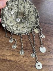 Osmanlı gümüş tepelik kültürel değer el işi koleksiyonluk