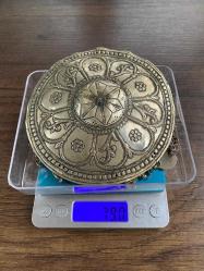 Osmanlı gümüş tepelik kültürel değer el işi koleksiyonluk