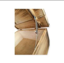 Eskitme Ahşap Kutu - Midi Ahşap Sandık