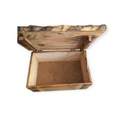 Eskitme Ahşap Kutu - Midi Ahşap Sandık