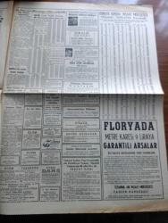 Hürriyet Gazetesi - Turkish Newspaper - 8 Mayıs 1955 - Amerika'dan yapılacak istikraz düşmesi müsait safhaya girdi - Adnan Menderes zagreb'deki bazı fabrikaları ziyaret etti fotoğraf - İngiltere kral kupası 100 bin seyirci önünde Wembley stadı'nda Newcastle United İle Manchester City arasında yapıldı fotoğraf - 350.000 esnaf vergi dışında bırakılıyor - Tedhişciler kıbrıs'taki Türk liderlere tehdit mektupları yağdırıyorlar - emekli binbaşı Şinasi Sükan ve Çavuş Mehmet Ergin Kore'de gösterdikleri yararlılıktan dolayı madalya aldılar fotoğraf - Elia Kazan çevirdiği filmleri beğenmiyor - muslukçular Ramazan faaliyetlerine başladılar - Atatürk kupası'nda Beşiktaş Galatasaray'ı dün 1 0 yendi - Adalet Vefa'yı 4 1 mağlup etti - ilkbahar konkuripik müsabakaları yapıldı - kendi kalemi ile Marilyn Monroe hayatının içyüzünü anlatıyor yazan Marilyn Monroe Yazı Dizisi - yepyeni bir hayat yaşayan Ana kraliçe prenses margaret'ı yanından hiç ayırmıyor - idamdan dört saat evvel filmi Bulvar sinemasında