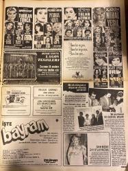 ŞEY HAFTALIK MAGAZİN GAZETESİ DOĞUM GÜNÜ HEDİYESİ  ( Turkish Newspaper ) - 7 EKİM 1980 - TAM TAKIM 12 SAYFADIR - FİLİZ AKIN POSTERİ TAM SAYFA - Fatma Girik-Gülşah-Gökben-Türkan Tunca-Perihan Sözen-Talha Özmen-Nihal Yeşil-Mehmet Taneri-Suna Bayram-Sevgi Ferda-Şehriban Gül-Aylin Urgal-Ayşegül-Ayla-Saadet Gürses-Gülgün Eray-Sema Yıldız-Mine Zeren-Safiye Ünal-Alev İpek-Serma Turel-Sevim Alpay-Tulin Tan-Fatoş Danimaz-Arzu Tüer-Meral Zuhal-Gülşen Akisel-Ünal Nargün-Mahmut Tuncer-Berrin Özer-Orhan Gencebay-Ajlan Altuğ-İbrahim Tatlıses-Ayla Algan-Hayati Asılyazıcı-Rıfat Ababay-Yasarı Eraslan Yılın sekreterini seçiyoruz-Böyle abla olmaz olsun-Mezarı rahmetlinin hatırı için yaptım-Köpeklerinin masrafı ile biz beş ay geçiniyoruz-Gülşah sinemaya veda etti-Gökben artık mutlu-Bir yuva yıkıyor-Gizli mutluluk kısa sürdü-Gencebay efsanesi tehlikede-Bülent Ersoy için kampanya açıldı-Evlenmesine oğlu izin vermiyor-İbrahim Tatlıses bir mumdur aman kardeşim-Hayatı kaydı-Mumu söndürmeye çalışıyor-Zorunlu an