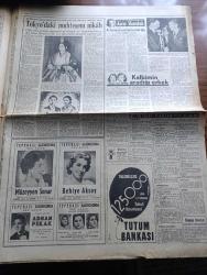 Hürriyet Gazetesi - Turkish Newspaper - 12 Nisan 1959 -  Şeker Bayramı'nın 1 cinayet 11 yaralama 11 yangın ve 7 hırsızlık fotoğraf - SEV çuha kazasında yaralanan heyetimiz iyileştiler fotoğraf - Demokrat Parti'nin yeni kampanyası muhalefete karşı hücum - başvekil Adnan Menderes Giresun muhribi ile İspanya'ya hareket etti - Kürtler Irak'a akın ediyorlar - ithal edilen zati otolar serbest satılamayacak - Büyük Millet Meclisi reisi Refik Koraltan çok beğendi hastanede bir gün kaldı - Prenses Süreyya Kont Orsini ile evlenecek mi - Fatin Rüştü Zorlu New York'ta - Sema Borak ve Cumhur Sayar nişanlandılar- Müzeyyen Senar Behiye Aksoy Adnan Pekak Aynur Akın Tepebaşı Gazinosu'nda - tokyo'daki muhteşem nikah bir değirmencinin kızını alan Prens Akihito fotoğraf - Osmanlı tarihinin en büyük faciası Cem Sultan yazan Feridun Fazıl Tülbentçi Yazı Dizisi - Galatasaray Demirspor karşısında mağlup fotoğraf - Karagümrük 3 Karşıyaka 0 - Adalet 3 Göztepe 2 -  Vefa Dün Gençlerbirliği'ni rahat yendi fotoğraf