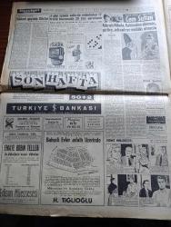 Hürriyet Gazetesi - Turkish Newspaper - 12 Nisan 1959 -  Şeker Bayramı'nın 1 cinayet 11 yaralama 11 yangın ve 7 hırsızlık fotoğraf - SEV çuha kazasında yaralanan heyetimiz iyileştiler fotoğraf - Demokrat Parti'nin yeni kampanyası muhalefete karşı hücum - başvekil Adnan Menderes Giresun muhribi ile İspanya'ya hareket etti - Kürtler Irak'a akın ediyorlar - ithal edilen zati otolar serbest satılamayacak - Büyük Millet Meclisi reisi Refik Koraltan çok beğendi hastanede bir gün kaldı - Prenses Süreyya Kont Orsini ile evlenecek mi - Fatin Rüştü Zorlu New York'ta - Sema Borak ve Cumhur Sayar nişanlandılar- Müzeyyen Senar Behiye Aksoy Adnan Pekak Aynur Akın Tepebaşı Gazinosu'nda - tokyo'daki muhteşem nikah bir değirmencinin kızını alan Prens Akihito fotoğraf - Osmanlı tarihinin en büyük faciası Cem Sultan yazan Feridun Fazıl Tülbentçi Yazı Dizisi - Galatasaray Demirspor karşısında mağlup fotoğraf - Karagümrük 3 Karşıyaka 0 - Adalet 3 Göztepe 2 -  Vefa Dün Gençlerbirliği'ni rahat yendi fotoğraf