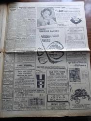 Hürriyet Gazetesi - Turkish Newspaper - 12 Nisan 1959 -  Şeker Bayramı'nın 1 cinayet 11 yaralama 11 yangın ve 7 hırsızlık fotoğraf - SEV çuha kazasında yaralanan heyetimiz iyileştiler fotoğraf - Demokrat Parti'nin yeni kampanyası muhalefete karşı hücum - başvekil Adnan Menderes Giresun muhribi ile İspanya'ya hareket etti - Kürtler Irak'a akın ediyorlar - ithal edilen zati otolar serbest satılamayacak - Büyük Millet Meclisi reisi Refik Koraltan çok beğendi hastanede bir gün kaldı - Prenses Süreyya Kont Orsini ile evlenecek mi - Fatin Rüştü Zorlu New York'ta - Sema Borak ve Cumhur Sayar nişanlandılar- Müzeyyen Senar Behiye Aksoy Adnan Pekak Aynur Akın Tepebaşı Gazinosu'nda - tokyo'daki muhteşem nikah bir değirmencinin kızını alan Prens Akihito fotoğraf - Osmanlı tarihinin en büyük faciası Cem Sultan yazan Feridun Fazıl Tülbentçi Yazı Dizisi - Galatasaray Demirspor karşısında mağlup fotoğraf - Karagümrük 3 Karşıyaka 0 - Adalet 3 Göztepe 2 -  Vefa Dün Gençlerbirliği'ni rahat yendi fotoğraf