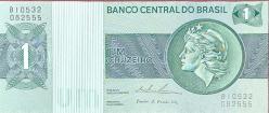 Brezilya Yabancı Kağıt Para orjinaldir