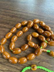 Osmanlı kolyeden Çekoslovak katalin koleksiyonluk usta sertifikalı tespih