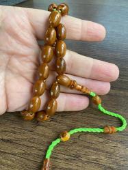 Osmanlı kolyeden Çekoslovak katalin koleksiyonluk usta sertifikalı tespih