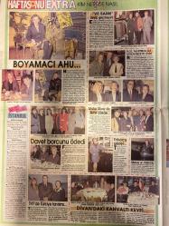 HAFTA SONU EKSTRA GAZETESİ DOĞUM GÜNÜ HEDİYESİ  ( Turkish Newspaper ) - 23 KASIM 1994  - 4 SAYFADIR -Selma Işıkoglu-Şebnaz Gürsel-Kanek Stauce-Gözlem Onal-Nuri Taşkent-Billur Kalkavan-Bora Milli-Senem Saygınsık-Melike Bozkurt-Murat Akdilık-Aydemir Akbaş-Zeynep Arslan-Ömür Kandiyoti-Ufuk Yıldırım-Nesra Tan-Zeki Zorlu-Ayşegül Tecimer-Bedri Baykam-Ahu Tuğbay-Yasemin Kozanoğlu-Saliha Ceylan Takla-Bilgin Akın-Ayşe Engin Gürak-Şükran Dömer-Ayşen Güngörz-Nedret Tanfer-Leonid Manjon-Feryal Gülman-Hülya Aksu-İnci Gazioğlu-Jale Öztrahan-Sema Yurtkul-Gül Dörtok-Esin Demirören-Saniye Çavuşoğlu-Saadet Ayaz-İhsan Şentürk-Ahmet Adar-Kapadokya-Kenan Bayburt-Mesut Ilgın-Tanju Başdoğan-Janet Soyak-Edip Soyak-Ayşe Ilgın-Selma Kuzey Taran-Ali Taran-Ümit Atay-Bora Bey-Sabriye Aslan-Serdar Eminoğlu-Necdet Katmer-Kadriye Katmer-Hacı Altın Şirakın Ügül-Veysel Şeyer-Tamer Yücetay-Timur Güzün-Dina Severa-Canan Öztürk-Şerif Yücetay-Müjdet Şenyüz-Hülya Katmer-Gültekin Katmer-Pelin Ekincioğlu-Ali Gül-Meltem Şeyda-