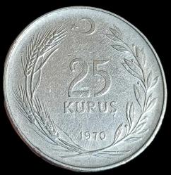 1970 25 Kuruş