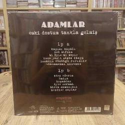 ADAMLAR ESKİ DOSTUM TANKLA GELMİŞ PLAK 33 LÜK JELATİNLİ