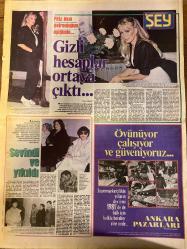 ŞEY HAFTALIK MAGAZİN GAZETESİ DOĞUM GÜNÜ HEDİYESİ  ( Turkish Newspaper ) - 10 MART 1981 - TAM TAKIM 10 SAYFADIR -Nazan Şoray-Cüneyt Arkın-Filiz Akın-Ayhan Göçer-Bülent Ersoy-Zerrin Özer-Samime Sanay-Adnan Şenses-Suna Yıldızoğlu-Zerrin Özer-Neslihan Terzioğlu-Nuri Kaymak-Seyyal Taner-Müjde Ar-Hülya Koçyiğit-Cemile Kutçin-İzzet Altınmeşe-Mehlika Kenter-Tijen Erman-Müjdat Gezen-Sevil Bedia Akartürk-Bedri Kıvanç-Türkan Şoray-Orhan Gencebay-Tayfun Gözmen-Cevher Özden Artık inkâr edemezsiniz-Fuar aşk kokuyor-Külenen aşk böyle patlak verdi-Film içinde film-Olmaz böyle şey-Gizli hesaplar ortaya çıktı-Sevindi ve yıkıldı-Övünüyor çalışıyor ve güveniyoruz-Türkan Şoray’ın kıskandığı erkek-Moda ve Yaz ’81-İkinciye ya nasip-Artık saklanmıyorlar-Zorla güzellik olurmuş-Bir balon aşkı-Sahneye kur yapıyor-Bir saatlik beylik-Kastelli Atatürk yılına bir ilkokulla katılıyor