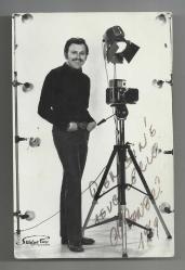 TÜRK HAFİF MÜZİĞİ / 1969 MEHMET TANERİ ISLAK İMZALI ESKİ FOTOĞRAF...