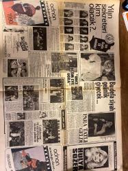 ŞEY HAFTALIK MAGAZİN GAZETESİ DOĞUM GÜNÜ HEDİYESİ  ( Turkish Newspaper ) - 3 ŞUBAT 1981 - TAM TAKIM 10 SAYFADIR -Türkan Şoray-Meri Adil-Gülden Karaböcek-Ayşe Tunalı-Hülya Süer-Gül Nur-Yüksel Uzel-Selma Güneri-Akın Uğurlu-Mine Soley-Ümit Tokcan-Huysuz Virjin-Serbülent Sultan-Şakir Öner-Suna Bayram-Atilla Atasoy-Seyda Ferdag-Hülya Işıl-Fatos Dönmez-Yaprak-Funda Fırat-Defne Yalnız-Emel Sayın-Ahmet Özhan-Süheyla Tezel-Ayhan Özgün-Rüçhan Çamay-Hülya Koçyiğit-Cemile Kutçin-Gülay Alpi-Gönül Kutlu-İzzet Altınmeşe-Nilüfer-Bülent Ersoy-Hülya Sözer-Orhan Gencebay-Sevim Tuna-Sami Gürel-Ayhan Göçer Yeter nikah istiyorum-Uludağ’daki karar gecesi-Servete boğulsam da boşanmayacağım-Günışığı görmeyen kadın-Övünüyor çalışıyor ve güveniyoruz-Ödül verilmez alınır-İstanbul gecelerinde caz esintileri-Fehim Paşa Konağı-Yılın sekreteri kim olacak-Badefa siyah gelinlik giyecek-Para tatlı geldi-Kimse korkum yok-Sevim Tuna’ya Amerikan yardımı geldi