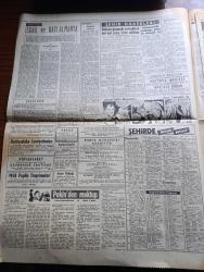 Hürriyet Gazetesi - Turkish Newspaper - 16 Ocak 1958 - Fatin Rüştü Zorlu Kıbrıs için Türkiye'ye emrivaki yapılamaz dedi fotoğraf - gençlik geniş çapta bir Kıbrıs propaganda kampanyası yapacak - Amerikan yardımında Bu yıl artış bekleniyor - Doktor Fazıl Küçük de çeteci papazın entrika peşinde koştuğunu açıkça bildirdi - gecekonduda yaşayanlar yarım milyon - Türk ortodokslarının ruhani lideri Papa Eftim şöyle diyor şaşırmış bir deli olmalı bu adam fotoğraf - şehir Meclisi İstanbul'a yeni bir Belediye Reisi seçecek - Darende hükümet konağı kül oldu - Brigitte Bardot anlatıyor hayatım ve aşklarım yazan Brigitte Bardot Yazı Dizisi - Turgut Reis yazan Feridun Fazıl Tülbentçi Yazı Dizisi - Türkiye İş Bankası - canavar tohumu filmi Lale ve elhamra sinemasında - Bağdat turnesinden dönen kıymetli sanatkar Meral Polat her akşam turkuaz gazinosu'nda - Fenerbahçe Adaleti 2 1 mağlup etti fotoğraf - Vefa Emniyet bugün saat 14.30'da oynuyor - Modaspor 47 Darüşşafaka 43 - Manchester United Kızıl Yıldız
