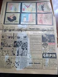 Hürriyet Gazetesi - Turkish Newspaper - 28 nisan 1955 - Gary Cooper Ve Greta Garbo fotoğraf - Diyarbakır'da bir kolordu ve 10 uçak haşerelerle harbe başlıyor - 750.000 dönümlük hububat ekili bir arazi parçası 2 gün müddetle insan ve hayvanlara tamamen kapalı bulunacak - Orgeneral Zekai Okan vazifesine yeniden başladı - mesken kredisi kuramızın altıncısında 20.000 lirayı Kadıköy'de Nesibe Kayaoğlu kazandı - komünizmin esir atom devleti - ecnebi havacılık şirketleri İstanbul'un merkez yaptılar - Güreş Federasyonu reisi Vehbi Emre Hüseyin Akbaş ve Hamit Kaplan'ı methetti - Akdeniz Kupası 30 Haziran 1956 tarihine kadar uzatıldı - Türkiye Mısır Davis Kupası karşılaşması - Kıbrıslı küstah Rumlar işi büsbütün azıttılar - Dünya sinemaskop filmlerinin en mükemmeli Arslan Yürekli Rişar Lale sinemasında - Karacaviran yazanlar İlhami Bilger ve Halil Tufan Yazı Dizisi - Kendi kalemi ile Marilyn Monroe fotoğraf - Alaaddin intikamı Taksim sinemasında - Türk dansözü Necla Ateş - Gripin