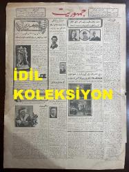 Osmanlıca Cumhuriyet Gazetesi, Orijinal Dönem Basım, (Ottoman Newspaper) - 28 Şubat 1928 - Sayı: 1368 - Hicri: 6 Ramazan 1346 - Dün Divan-ı Ali'de Başta Sıhhiye Vekili Olmak Üzere Muhtelif Zevatın Şehadetine Müracaat Edildi (Foto) Sıhhiye Vekili Refik (Saydam) Bey, Trabzon Mebusu Hasan Bey, Kastamonu Mebusu Ali Rıza Bey - Hayat Pahalılığı. Ali İktisat Meclisi İlk İctimaını Perşembe Yapıyor. Meclisin Başvekil İsmet Paşa Hazretleri Tarafından Küşadı Muhtemeldir - Rub Asırdan Beri Görülmeyen Bir Soğuk: Haliç'in Kağıthane Önleri ve Sütlüce Kısmı Buz Tuttu. Evvelki Gece Hararet-i Nakıs Sekize Kadar Düşmüştür. (Foto) Dünkü Tipi Esnasında Tramvaylara Giren ve Vapurlardan Çıkan Halk - İzmir'de Yeni Bir Banka: İzmir Esnaf ve Ahali Bankası, Önümüzdeki Cuma Günü Açılacaktır - Düyun-ı Umumiyemiz: Tediyat İşleriyle Meşgul Olmak Üzere Paris'de de İki Komite Teşkil Edecektir - Eliza'nın Cenazesinde Türklüğü ve Hükümetin Şahsiyet-i Maneviyesini Tahkirle Maznun Musevilerin Muhakemesine Başlandı
