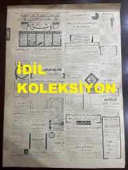 Osmanlıca Cumhuriyet Gazetesi, Orijinal Dönem Basım, (Ottoman Newspaper) - 28 Şubat 1928 - Sayı: 1368 - Hicri: 6 Ramazan 1346 - Dün Divan-ı Ali'de Başta Sıhhiye Vekili Olmak Üzere Muhtelif Zevatın Şehadetine Müracaat Edildi (Foto) Sıhhiye Vekili Refik (Saydam) Bey, Trabzon Mebusu Hasan Bey, Kastamonu Mebusu Ali Rıza Bey - Hayat Pahalılığı. Ali İktisat Meclisi İlk İctimaını Perşembe Yapıyor. Meclisin Başvekil İsmet Paşa Hazretleri Tarafından Küşadı Muhtemeldir - Rub Asırdan Beri Görülmeyen Bir Soğuk: Haliç'in Kağıthane Önleri ve Sütlüce Kısmı Buz Tuttu. Evvelki Gece Hararet-i Nakıs Sekize Kadar Düşmüştür. (Foto) Dünkü Tipi Esnasında Tramvaylara Giren ve Vapurlardan Çıkan Halk - İzmir'de Yeni Bir Banka: İzmir Esnaf ve Ahali Bankası, Önümüzdeki Cuma Günü Açılacaktır - Düyun-ı Umumiyemiz: Tediyat İşleriyle Meşgul Olmak Üzere Paris'de de İki Komite Teşkil Edecektir - Eliza'nın Cenazesinde Türklüğü ve Hükümetin Şahsiyet-i Maneviyesini Tahkirle Maznun Musevilerin Muhakemesine Başlandı