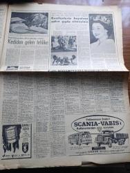 Hürriyet Gazetesi - Turkish Newspaper - 6 Mart 1961 - Cemal Gürsel'in Verdiği Direktif - Turizmi Kayıtlayan Engeller Kaldırılacak - İngiltere Kraliçesi Elizabeth Başkan Cemal Gürsel İle Tanışacak -  Kraliçe Elizabeth ve Edinburg Dükü Prens Philip Fotoğrafları - Kooperatif Mevzuatı İçin Bir Tasarı Hazırlanıyor - Yedi Kurşun Arnavut Caferi Sabıkalılar Aleminden Sildi - Batman Petrol Tasfiyehanesi Sayesinde Hızla Kalkınıyor - Haftanın En Mühim Maçı Fenerbahçe Gençlerbirliği Maçı Hadiseli Geçti -  Yusuf Ağa'nın 21 Çocuğu Var fotoğraf - Dedektif Nik'in Maceraları Çizgi Roman - Antalya Mersin Ve Kıbrıs Arasında Araba Vapuru Seferleri Yapılacak - İstanbul'da Bugün Sinema Programı - Fenerbahçe Gençlerbirliği Maçında 83. Dakikada Saha Bir Anda Karışıverdi Fotoğraflar  - Fatoş karikatür - Gökler Hakimi Gordon karikatür - İstanbul'da bugün bu gece sinema tiyatro programı - DYO - Gırgır elektriksiz halı süpürgeleri - Türkiye İş Bankası - sana döneceğim yazan Mükerrem Engin Yazı Dizisi - Ülker