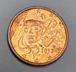 FRANSA 2012 2 EURO CENT