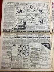 ŞEY HAFTALIK MAGAZİN GAZETESİ DOĞUM GÜNÜ HEDİYESİ  ( Turkish Newspaper ) - 18 MAYIS 1981 - TAM TAKIM 10 SAYFADIR -Zeki Müren-Bülent ersoy-Nilüfer-Ahu Tuğba-Nigar uluerer-Seçil heper-Yüksel Uzel-Neşe karaböcek-Ferdi Tayfur-Türkan Şoray-Güner Yılmaz-Nedret Pamir-Adnan Pekak-Gönül Yazar-Canan Somay-Meral Zeren-Müjdat Gezen-Sibel Egemen-Ersan Erdura-Nuray Kanbur-Gülistan Okan-Piraye Uzun-Şehriyar Gül-Arif Sıba-Aygürel Uzmen-Arzum-Ayla Erduran-Oya Tüfekçi-Selen Selin-Mehtap Bilen-Funda Fırat-İpek Erdem-Gaye Artun-Nihal Köknar-Safiye Liz-Gülşah Sayın-Harika Avcı-Harika Uncu-Aynur Akkum-Erkan Öcalık-Şükran Güngör-Ayşe Arman-Elçin Soner-Sermın Can-Kamil Sönmez-Yıldız Ateş-Mine Sarı-Azra Balkan-Gönül Tansel-Fatoş Dönmez-Tülin Tan-Deniz Erman-Saadet Gürses-Melek Uyanık-Hülya Gün-Ülkü Yıldız-Mandolya Yakar-Meluday Hanım-Nese-Saadet Gürses-Sermin Can-Bu mezar Ferdi Tayfur’u bekliyor-Verdiği sözler hep boş çıktı-2,5 milyonu sevgilisine veriyor ama-Uyuşturucunun kurbanı olmuştu-Türkan Şoray’ın son ç