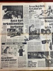 ŞEY HAFTALIK MAGAZİN GAZETESİ DOĞUM GÜNÜ HEDİYESİ  ( Turkish Newspaper ) - 18 MAYIS 1981 - TAM TAKIM 10 SAYFADIR -Zeki Müren-Bülent ersoy-Nilüfer-Ahu Tuğba-Nigar uluerer-Seçil heper-Yüksel Uzel-Neşe karaböcek-Ferdi Tayfur-Türkan Şoray-Güner Yılmaz-Nedret Pamir-Adnan Pekak-Gönül Yazar-Canan Somay-Meral Zeren-Müjdat Gezen-Sibel Egemen-Ersan Erdura-Nuray Kanbur-Gülistan Okan-Piraye Uzun-Şehriyar Gül-Arif Sıba-Aygürel Uzmen-Arzum-Ayla Erduran-Oya Tüfekçi-Selen Selin-Mehtap Bilen-Funda Fırat-İpek Erdem-Gaye Artun-Nihal Köknar-Safiye Liz-Gülşah Sayın-Harika Avcı-Harika Uncu-Aynur Akkum-Erkan Öcalık-Şükran Güngör-Ayşe Arman-Elçin Soner-Sermın Can-Kamil Sönmez-Yıldız Ateş-Mine Sarı-Azra Balkan-Gönül Tansel-Fatoş Dönmez-Tülin Tan-Deniz Erman-Saadet Gürses-Melek Uyanık-Hülya Gün-Ülkü Yıldız-Mandolya Yakar-Meluday Hanım-Nese-Saadet Gürses-Sermin Can-Bu mezar Ferdi Tayfur’u bekliyor-Verdiği sözler hep boş çıktı-2,5 milyonu sevgilisine veriyor ama-Uyuşturucunun kurbanı olmuştu-Türkan Şoray’ın son ç