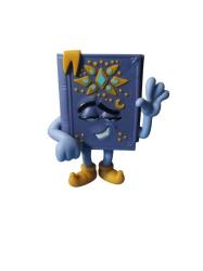 vintage şirinler sihirli kitap orijinal figür oyuncak & 9 cm