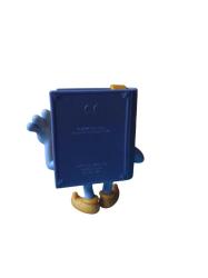 vintage şirinler sihirli kitap orijinal figür oyuncak & 9 cm