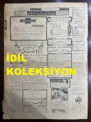 Osmanlıca Cumhuriyet Gazetesi, Orijinal Dönem Basım, (Ottoman Newspaper) - 6 Mart 1928 - Sayı: 1376 - Hicri: 13 Ramazan 1346 - Divan-ı Ali'de Havuz Kazasının Kasten Vukua Geldiği Hakkında Şayan-ı Dikkat Bir İfade - Paris'te Niyabeten Dinlenen Şahitlerin İfadelerinin Perşembeye Kadar Gelmesi Muhtemeldir - Bütün Mısır Heyecan İçinde. Kabine, İngiliz Teklifatını Reddetti. Başvekil Servet Paşa, Ret Keyfiyetini İngiliz Komiserine Tebliğ Ettikten Sonra, İstifanamesini Krala Verdi - Meclis-i Umumi-i Vilayet Azaları Dün Fırkada Toplandılar. Dünkü İctimada Makam-ı Riyasete ve Encümenlere İntihap Edilecek Zevat Tefrik Olunmuştur - Darülbedayi Konseri Bu Akşam Elhamra Sinemasında İkinci Konser. Akbaba'nın Bir Karikatürü: Darülelhan Muallimleri Konserini İdare Eden Merhum Tanburi Cemil Bey'in Oğlu ve Varis-i San'atı Mesut Cemil Bey - Bursa'daki Mislerin Muhakemesine Devam Edildi - Muhakeme Çok Heyecanlı Olmuştur; Dinlenen Şahitlerin Hepsi de Mektepte Dini Telkinat Olduğunu Söylemişlerdir