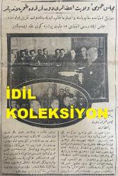 Osmanlıca Cumhuriyet Gazetesi, Orijinal Dönem Basım, (Ottoman Newspaper) - 6 Mart 1928 - Sayı: 1376 - Hicri: 13 Ramazan 1346 - Divan-ı Ali'de Havuz Kazasının Kasten Vukua Geldiği Hakkında Şayan-ı Dikkat Bir İfade - Paris'te Niyabeten Dinlenen Şahitlerin İfadelerinin Perşembeye Kadar Gelmesi Muhtemeldir - Bütün Mısır Heyecan İçinde. Kabine, İngiliz Teklifatını Reddetti. Başvekil Servet Paşa, Ret Keyfiyetini İngiliz Komiserine Tebliğ Ettikten Sonra, İstifanamesini Krala Verdi - Meclis-i Umumi-i Vilayet Azaları Dün Fırkada Toplandılar. Dünkü İctimada Makam-ı Riyasete ve Encümenlere İntihap Edilecek Zevat Tefrik Olunmuştur - Darülbedayi Konseri Bu Akşam Elhamra Sinemasında İkinci Konser. Akbaba'nın Bir Karikatürü: Darülelhan Muallimleri Konserini İdare Eden Merhum Tanburi Cemil Bey'in Oğlu ve Varis-i San'atı Mesut Cemil Bey - Bursa'daki Mislerin Muhakemesine Devam Edildi - Muhakeme Çok Heyecanlı Olmuştur; Dinlenen Şahitlerin Hepsi de Mektepte Dini Telkinat Olduğunu Söylemişlerdir