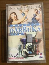 TÜRKİSCH DARBUKA SHOW 1 etnik ritim percussıon KASET otantik darbuka soloları