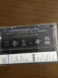 TÜRKİSCH DARBUKA SHOW 1 etnik ritim percussıon KASET otantik darbuka soloları