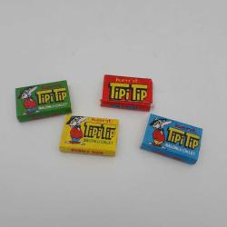 KENT TİPİTİP BALONLU CİKLET SAKIZ 1989 NOSTALJİ KOLEKSİYON NADİR ÜRÜN DÖNEM BAKKALİYE ÜRÜN 4 LÜ SET 1980 ler 1990 lar TİPİ TİP