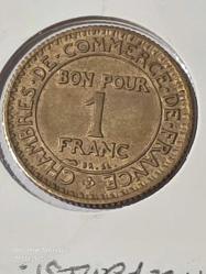 1 Franc 1923 FRANSIZ FRANGI ÇÇT