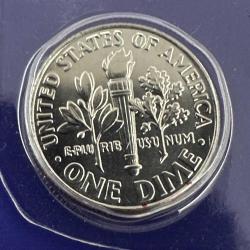 ABD 1 Dime , 2014 P. Mint State. Darphane Setinden. El Değmemiştir. Amerika