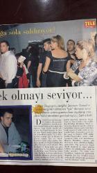 TELE ŞAMDAN HAFTALIK TELEVİZYON-MÜZİK-MAGAZİN DERGİSİ - 19 HAZİRAN 1999 -  CEYDA DÜVENCİ – KAAN GİRGİN – ÖZGÜR ÖZGÜLGÜN – ARZU YANARDAĞ – MUSTAFA ALTIOKLAR – KENAN DOĞULU – ALİŞAN – EMİNE ÜN – CİGULİ – SERAP EZGÜ – BEDRİ BAYKAM – KENAN ERÇETİNGÖZ – MAHSUN KIRMIZIGÜL – METİN GÜNEŞ – HİLMİ TOPALOĞLU – BURHAN AYDEMİR – MUAZZEZ ERSOY – ESİN ÖVET – NADİDE SULTAN – GARO MAFYAN – AYSEL GÜREL – AŞKIN TUNA – SEDA AKAY – HAKKI YALÇIN – ÖZKAN TURGAY – GAMZE SAYGI – ŞEBNEM ÖZİNAL- CEYDA DÜVENCİ EVLİLİK İÇİN BOŞANMA BEKLİYOR – ÖZGÜR ÖZGÜLGÜN’ÜN ALDATILMA İTİRAFI – ARZU YANARDAĞ & MUSTAFA ALTIOKLAR OLAY ÇİFT – KENAN DOĞULU AVRUPA YOLCUSU – ALİŞAN “VAR YA” İLE PATLAMAYA HAZIR – EMİNE ÜN’ÜN GÖZÜNE TOPLU İĞNE BATTI – CİGULİ’DEN SABAH AKŞAM TABLET – SERAP EZGÜ’DEN DEDİKODULARA YANIT – BEDRİ BAYKAM’DAN EYFEL’DE MANKE NLİK PERFORMANSI – METALLICA KONSERİNDE MAHSUN VE PRESTİJ EKİBİ – 14 MİLYON AVRUPALI TÜRKİYE’Yİ İZLEDİ – FOLLIGRAFT SAÇ YENİLEME YÖNTEMİ – NADİDE SULTAN’DAN “KONYALIM” YORUMU- HÜLY- 40 SAYFA