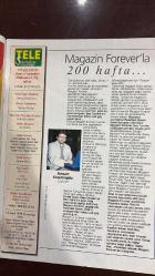 TELE ŞAMDAN HAFTALIK TELEVİZYON-MÜZİK-MAGAZİN DERGİSİ - 13 MART 1999 - DOĞA BEKLERİZ – ESRA BALAMİR – KENAN ERÇETİNGÖZ – GÜNER ÜMİT – SERAY SEVER – BEGÜM ÖZBEK – FUNDA BARIN – EBRU DESTAN – EBRU ŞALLI – SEZEN AKSU – ŞENGÜL BALIKSIRTI – SEMA DENKER – ALİ ÖZTÜRK – GÜLŞEN YÜKSEL – PEKYAŞA SÖZBİR – ZAFER KEREY – ORKUN UÇAR – CENK AYŞAN – FERİDUN GÜVENER – YEŞİM ÜNAL – MEHMET NEZİR ÇELEBİ – CEM SANER – CEYDA DÜVENCİ – BERNA LAÇIN – ESRA AKKAYA – ATİLLA SARAL – HAKAN URAL – YAŞAR ALPTEKİN – AÇELYA AKKOYUN – TANJU GÜRSU – NİLÜFER AYDAN – EFKAN EFEKAN – SELMA ÖZKANLI – BATUHAN KIRA – MEHMET ASLANTUĞ – ARZUM ONAN – KENAN IŞIK – AYTAÇ YÖRÜKASLAN – SEVDA FERDAĞ – İCLAL AYDIN – NİHAT NİKEREL – MEHMET ÇEPİÇ – FÜSUN KOSTAK – SELÇUK YÖNDEM – UĞUR POLAT – KAMURAN USLUER – AHMET YURDAKUL – VELİ ÇELİK – ŞEBNEM DÖNMEZ – PELİN KÖRMÜKÇÜ – YONCA EVCİMİK – HARUN ÖZAKINCI – HÜLYA AVŞAR – KARTAL TİBET – SÜMER TILMAÇ – AYDIN – MUMTAZ SEVİNÇ- MAGAZİN FOREVER’DAN 200. HAFTA KUTLAMASI – “BÖYLE Mİ OLACAKT -40 SAYFA