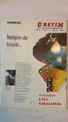 ÜRETİM DÜNYASI, AYLIK ÜRETİCİ FİKİR VE HABER DERGİSİ - EYLÜL 1995 SAYI: 7 OSMAN BAYSAL - H. OYA BAYSAL - AHMET BAYSAL - ABDULLAH BÖRÜBAN - SULE ARISOY - İLHAN AKKAYA - LERZAN ÖKE - A. YAVUZ TANER - ALPER ALKAN - FULYA BOSTANCI - EMİNE SARILAR - HASAN BEHİL - A. ŞEVKİ EREK - NEJAT EREN - M. ATA AKSOY - CENGİZ BULUT - TANJU ARGUN - GÜNSEL DURUSOY - OSMAN ALTUĞ - SERHAT ÇAKIR - MUSTAFA AKGÜL - UĞUR KESEN - HAKAN KAPTAN - ARZU ÖZARI - LEVENT VURAL - MURAT ATAŞER - METE FIRINCIOĞLU - MİNE ARASAN - İLHAN AKKAYA İLETİŞİMDE ÇAĞI YAKALAMAK - GIGASET DECT DİJİTAL TELSİZ TELEFON SİSTEMİ - TÜRKSAT 1C UYDUSU - BİLGİ TOPLUMUNA DOĞRU - TELEKOMÜNİKASYONDA YENİ TEKNOLOJİLER - NETAŞ: TEKNOLOJİ İHRAÇ EDEN FİRMA - ALICI VE VERİCİLER - HDTV - MOBITEX - TELSIM - BRIDGESTONE ERICSSON - SEÇMEN-VERGİ MÜKELLEFİ İLİŞKİSİ - TS-ISO 9002 BELGESİ - VERİMLİLİK, REKABET VE YÖNEYLEM ARAŞTIRMASI - İSTANBUL’DA KENTLEŞME - HAYVANCILIĞIMIZIN DURUMU - EV ENDÜSTRİSİNE DOĞRU - BİR DAKİKA - BULMAC - TAM TAKIM EKSİKSİZ 66 SAYFA