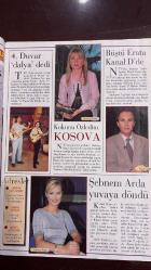 TELE ŞAMDAN HAFTALIK TELEVİZYON-MÜZİK-MAGAZİN DERGİSİ - 4 EYLÜL 1999 - AJDA PEKKAN – İBRAHİM ERKAL – FATMA GİRİK – SİBEL CAN – FERDA ANIL YARKIN – AŞKIN NUR YENGİ – LALE MANSUR – FIRAT KAYA – ESRA AKKAYA – KENAN ERÇETİNGÖZ – MEHMET TEOMAN – CENK EREN – CİHAN DOĞAN – ALİ SAYAR – CAN KOÇ – ARTO – DENİZ SEKİ – AYÇA TEKİNDOR – MUSTAFA ERYAVUZ – RÜŞTÜ ERATA – ŞEBNEM ARDA – BURBUÇE RUŞİTİ – DEMET AKBAĞ – SİNAN BENGİER – SALİH KALYON – YILMAZ ERDOĞAN – FUAT KOZLUKLU – COŞKUN SABAH – TAŞKIN SABAH – MELİKA ZOBU – ATİLLA SARAL – TOM HANKS – MEG RYAN – ROBERT REDFORD – GEORGE SEGAL- AJDA PEKKAN’DAN DUYGUSAL RÖPORTAJ – İBRAHİM ERKAL “DEPREM” FİLMİNDEN VAZGEÇTİ – FATMA GİRİK’TEN SİBEL CAN’A YİNE TEPKİ – FERDA ANIL YARKIN & AŞKIN NUR YENGİ DUYGU YARIŞINDA – LALE MANSUR AMERİKA’DA HARCAMA YAPIYOR – “ŞİRİN” AMERİKA’DA EVLENDİ – DEPREM SONRASI EĞLENCE MEKANLARI YENİDEN AÇILIYOR – MUAZZEZ ERSOY’DAN NOSTALJİK KLİP – “4. DUVAR” 100. HAFTAYI GERİDE BIRAKTI – RÜŞTÜ ERATA KANAL D’YE GEÇTİ – ŞEBNEM - 40 SAYFA