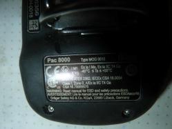 DRAGER PAC 8000 GAZ ALGILAMA CİHAZI EKRAN KIRIK ÇALIŞMADI PİL BİTMİŞ OLABİLİLİR YEDEK PARÇALIK ŞARJ ALETİ YOK